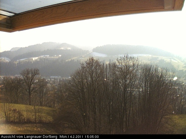 Webcam-Bild: Aussicht vom Dorfberg in Langnau 20110214-150500