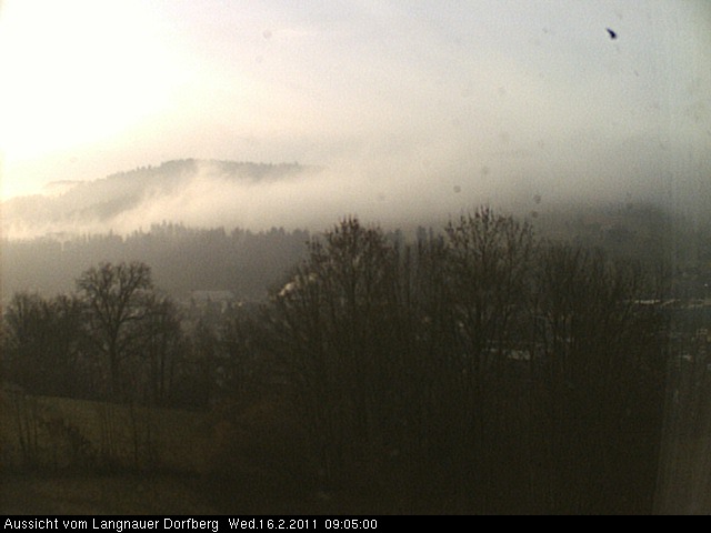 Webcam-Bild: Aussicht vom Dorfberg in Langnau 20110216-090500