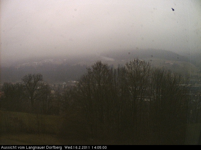 Webcam-Bild: Aussicht vom Dorfberg in Langnau 20110216-140500