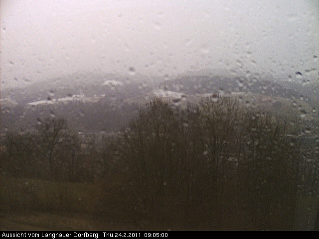 Webcam-Bild: Aussicht vom Dorfberg in Langnau 20110224-090500