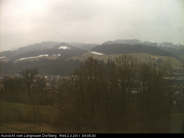 Webcam-Bild: Aussicht vom Dorfberg in Langnau 20110302-090500