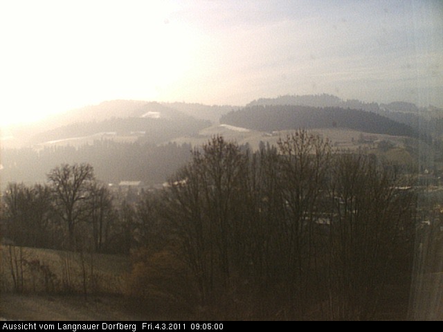 Webcam-Bild: Aussicht vom Dorfberg in Langnau 20110304-090500
