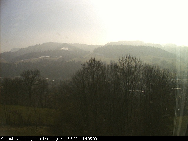 Webcam-Bild: Aussicht vom Dorfberg in Langnau 20110306-140500