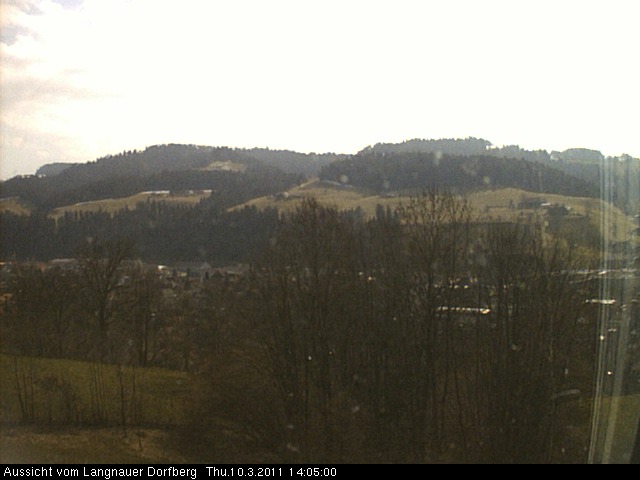 Webcam-Bild: Aussicht vom Dorfberg in Langnau 20110310-140500