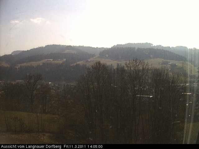 Webcam-Bild: Aussicht vom Dorfberg in Langnau 20110311-140500