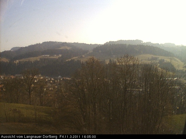 Webcam-Bild: Aussicht vom Dorfberg in Langnau 20110311-160500