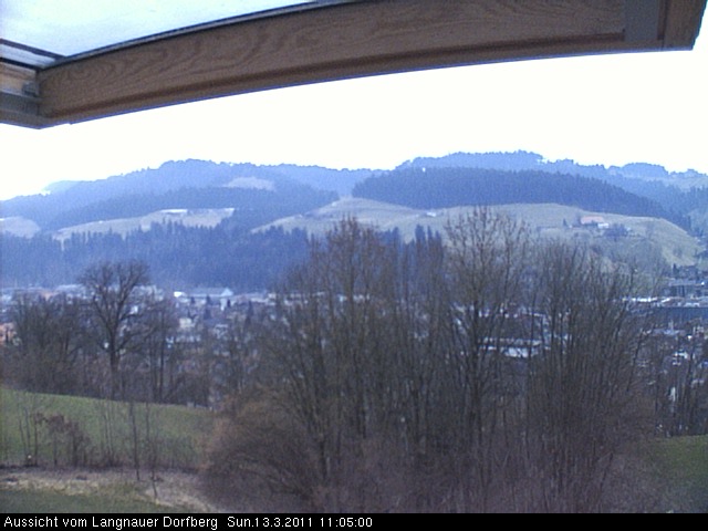 Webcam-Bild: Aussicht vom Dorfberg in Langnau 20110313-110500