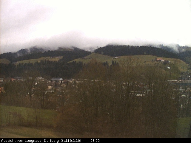 Webcam-Bild: Aussicht vom Dorfberg in Langnau 20110319-140500