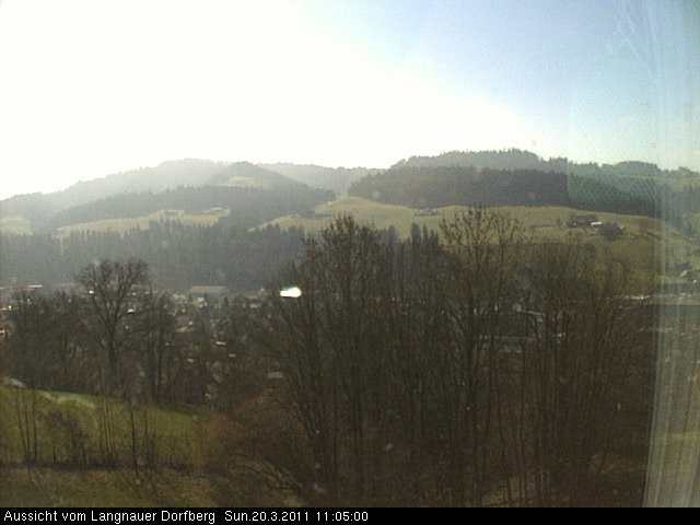 Webcam-Bild: Aussicht vom Dorfberg in Langnau 20110320-110500