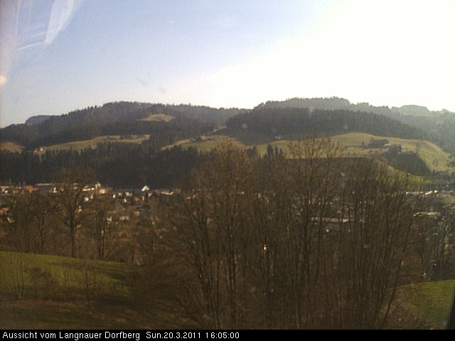 Webcam-Bild: Aussicht vom Dorfberg in Langnau 20110320-160500