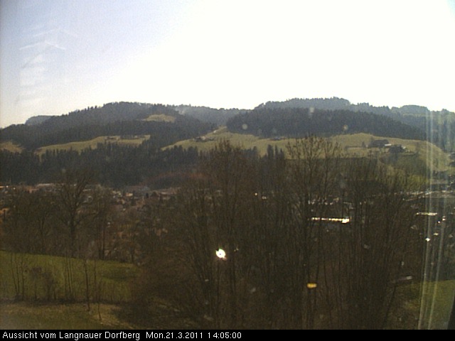 Webcam-Bild: Aussicht vom Dorfberg in Langnau 20110321-140500