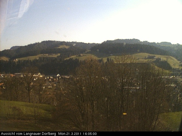 Webcam-Bild: Aussicht vom Dorfberg in Langnau 20110321-160500
