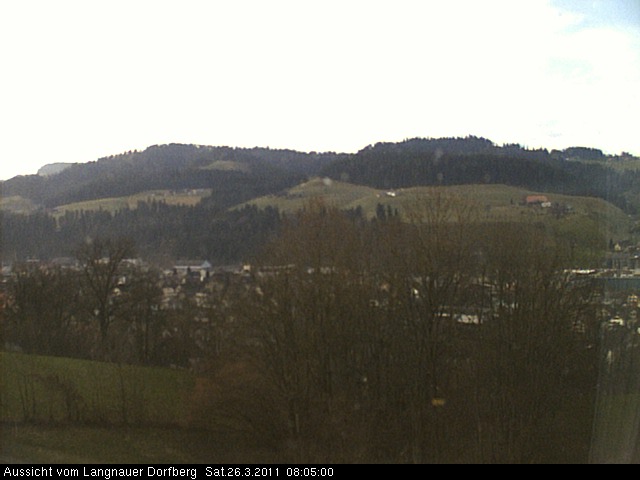 Webcam-Bild: Aussicht vom Dorfberg in Langnau 20110326-080500
