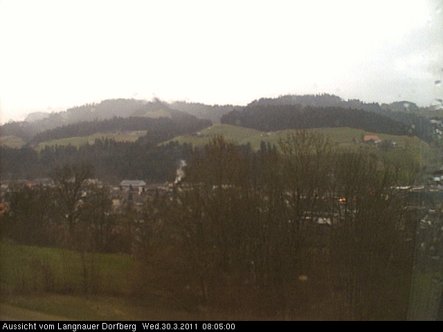 Webcam-Bild: Aussicht vom Dorfberg in Langnau 20110330-080500