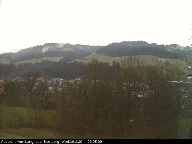 Webcam-Bild: Aussicht vom Dorfberg in Langnau 20110330-090500