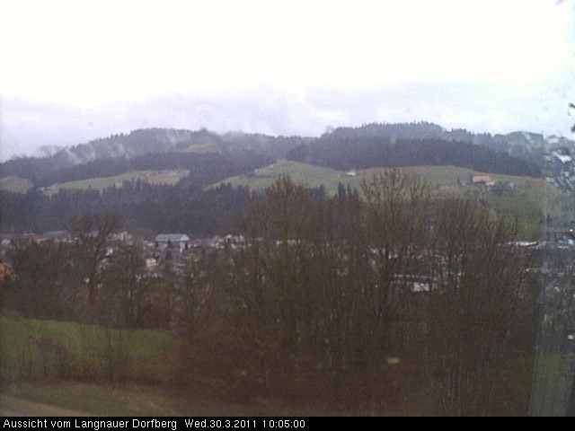 Webcam-Bild: Aussicht vom Dorfberg in Langnau 20110330-100500