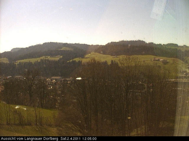 Webcam-Bild: Aussicht vom Dorfberg in Langnau 20110402-120500