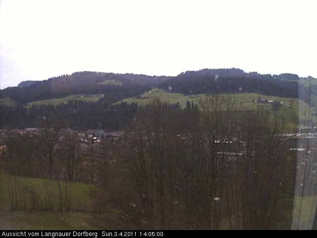 Webcam-Bild: Aussicht vom Dorfberg in Langnau 20110403-140500