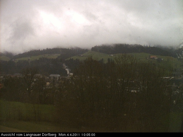 Webcam-Bild: Aussicht vom Dorfberg in Langnau 20110404-100500