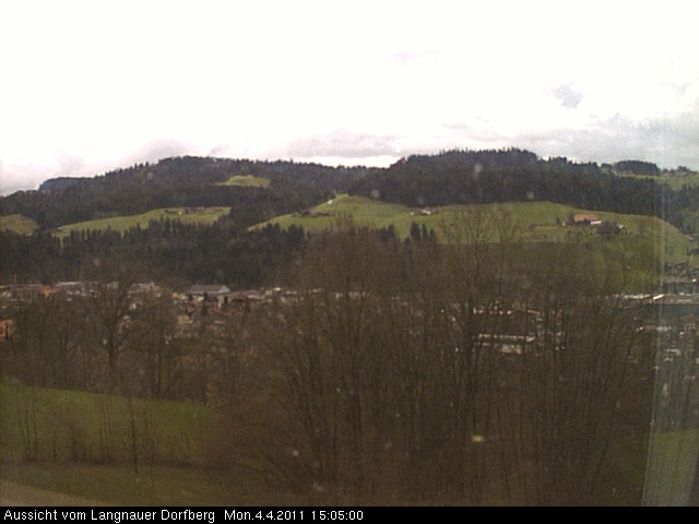 Webcam-Bild: Aussicht vom Dorfberg in Langnau 20110404-150500