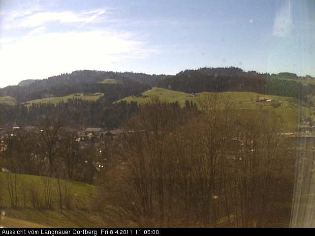 Webcam-Bild: Aussicht vom Dorfberg in Langnau 20110408-110500