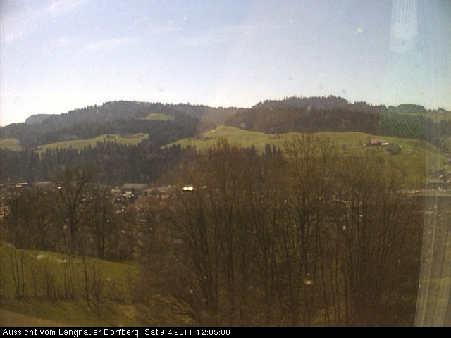 Webcam-Bild: Aussicht vom Dorfberg in Langnau 20110409-120500