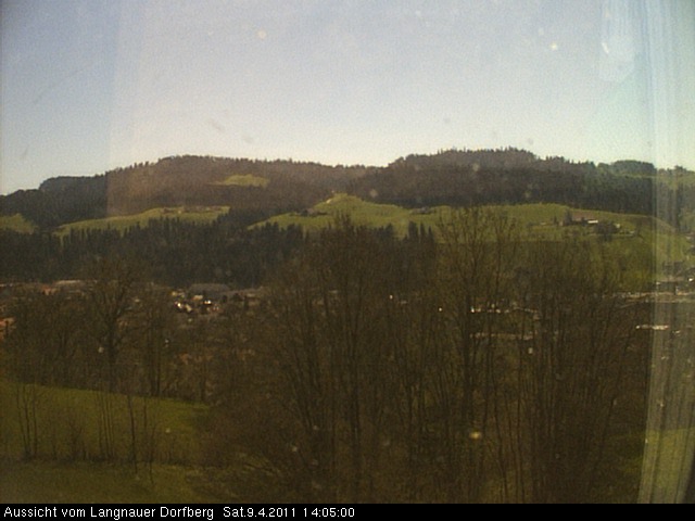 Webcam-Bild: Aussicht vom Dorfberg in Langnau 20110409-140500