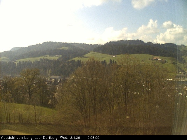 Webcam-Bild: Aussicht vom Dorfberg in Langnau 20110413-100500