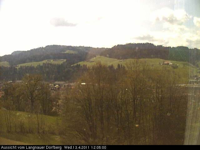 Webcam-Bild: Aussicht vom Dorfberg in Langnau 20110413-120500