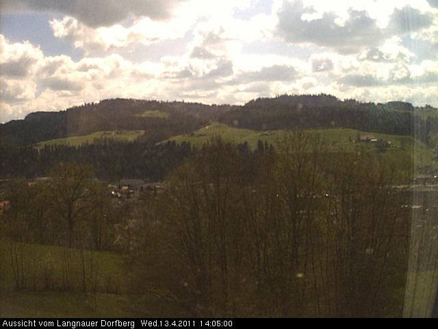 Webcam-Bild: Aussicht vom Dorfberg in Langnau 20110413-140500