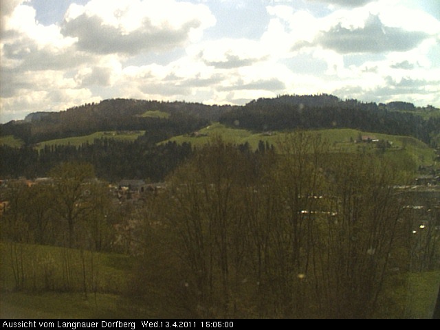 Webcam-Bild: Aussicht vom Dorfberg in Langnau 20110413-150500