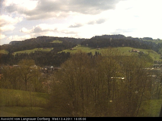Webcam-Bild: Aussicht vom Dorfberg in Langnau 20110413-160500