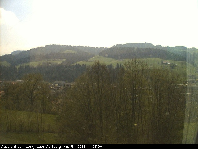 Webcam-Bild: Aussicht vom Dorfberg in Langnau 20110415-140500