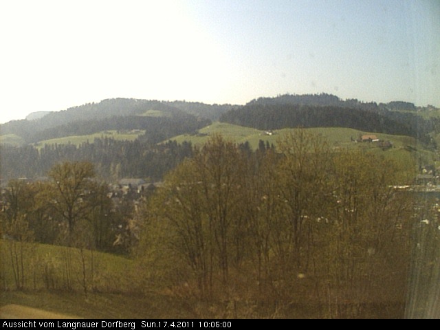 Webcam-Bild: Aussicht vom Dorfberg in Langnau 20110417-100500