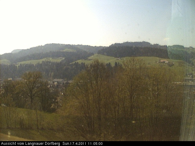 Webcam-Bild: Aussicht vom Dorfberg in Langnau 20110417-110500