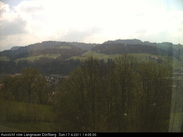 Webcam-Bild: Aussicht vom Dorfberg in Langnau 20110417-140500