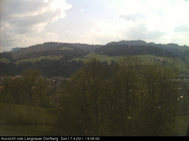 Webcam-Bild: Aussicht vom Dorfberg in Langnau 20110417-150500