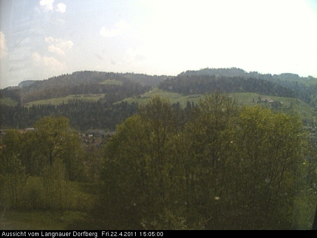 Webcam-Bild: Aussicht vom Dorfberg in Langnau 20110422-150500