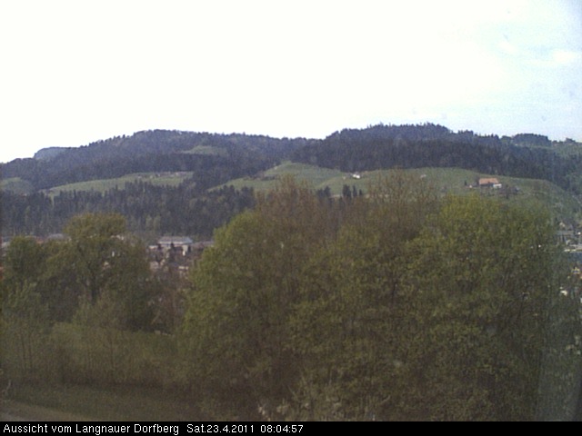 Webcam-Bild: Aussicht vom Dorfberg in Langnau 20110423-080500
