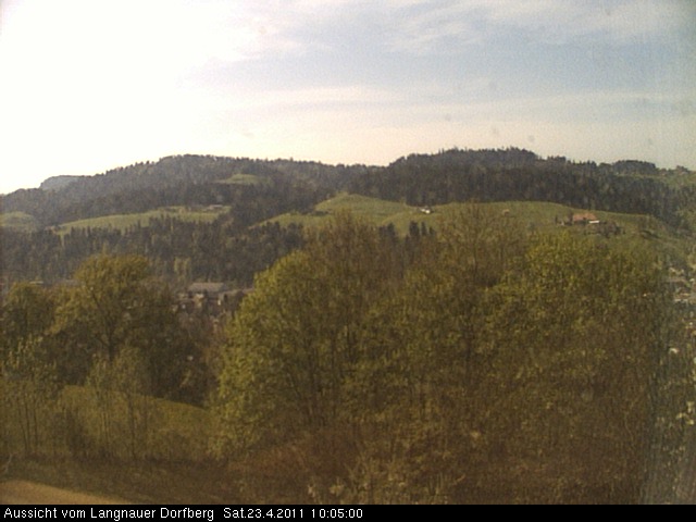Webcam-Bild: Aussicht vom Dorfberg in Langnau 20110423-100500
