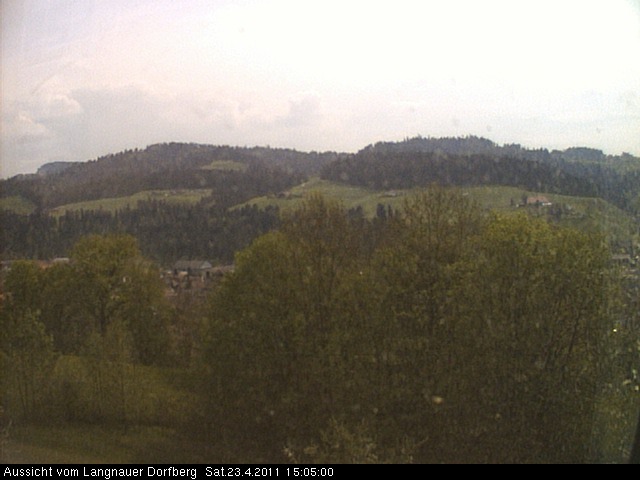 Webcam-Bild: Aussicht vom Dorfberg in Langnau 20110423-150500