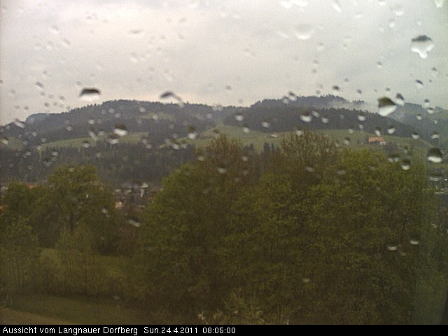 Webcam-Bild: Aussicht vom Dorfberg in Langnau 20110424-080500
