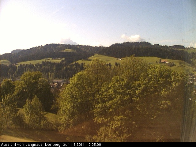 Webcam-Bild: Aussicht vom Dorfberg in Langnau 20110501-100500