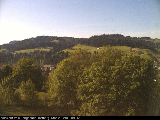 Webcam-Bild: Aussicht vom Dorfberg in Langnau 20110502-090500