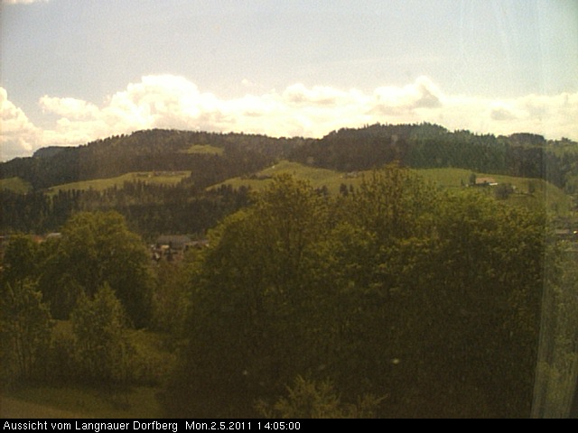 Webcam-Bild: Aussicht vom Dorfberg in Langnau 20110502-140500