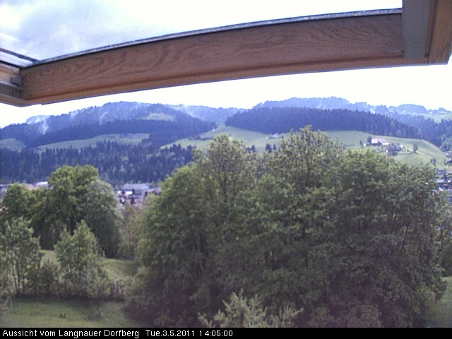 Webcam-Bild: Aussicht vom Dorfberg in Langnau 20110503-140500