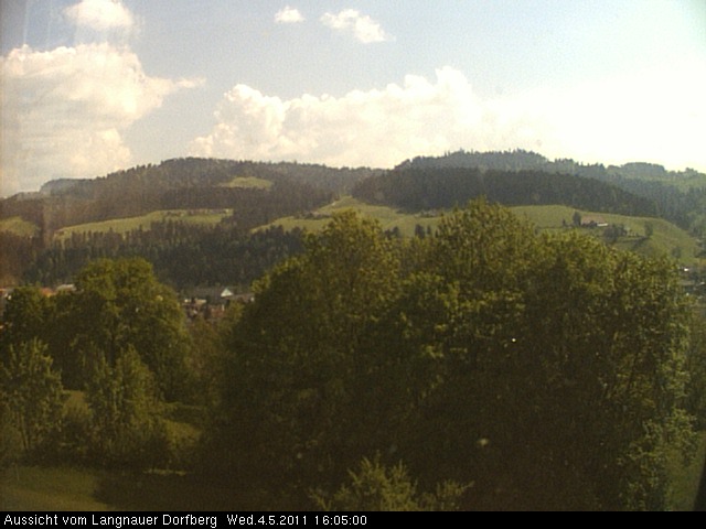 Webcam-Bild: Aussicht vom Dorfberg in Langnau 20110504-160500