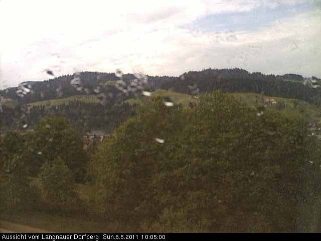Webcam-Bild: Aussicht vom Dorfberg in Langnau 20110508-100500