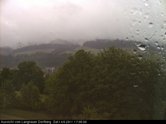 Webcam-Bild: Aussicht vom Dorfberg in Langnau 20110514-170500