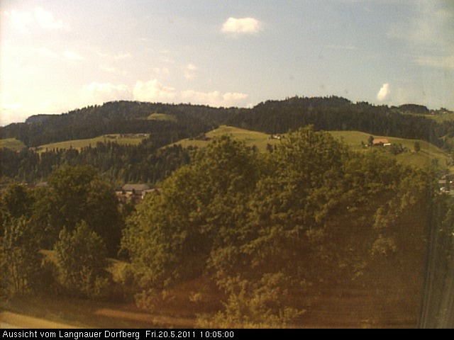 Webcam-Bild: Aussicht vom Dorfberg in Langnau 20110520-100500